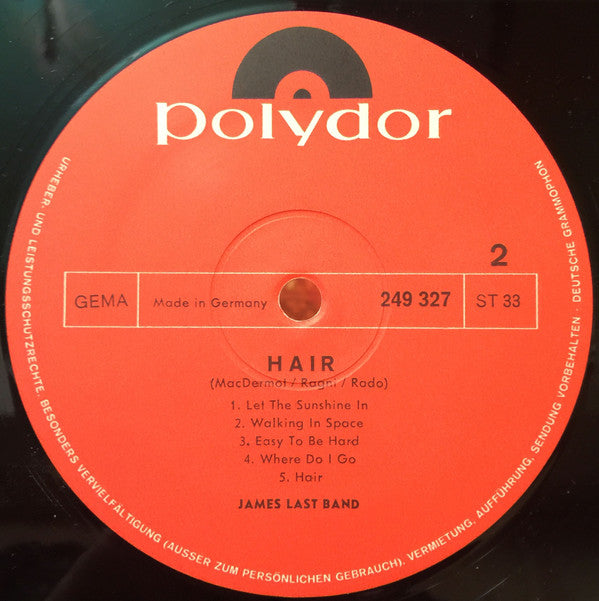 James Last : Hair (LP, Album)