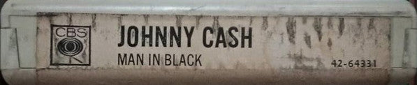 Johnny Cash : Man In Black (8-Trk, Album)