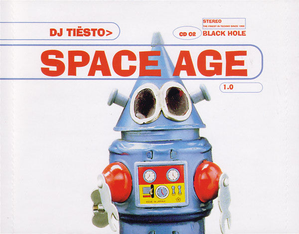 DJ Tiësto : Space Age 1.0 (CD, Mixed, Pin)