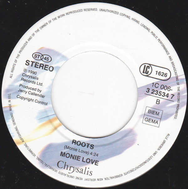 Monie Love : Monie In The Middle (7", Single)
