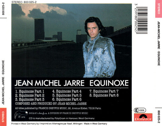 Jean-Michel Jarre : Equinoxe (CD, Album, RE, Red)