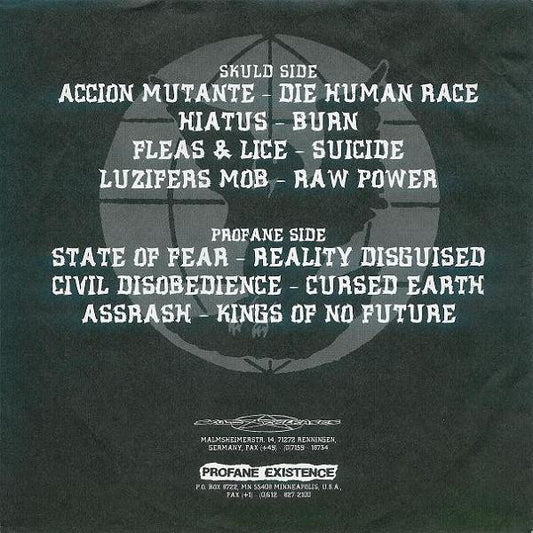 Various : Die Human Race (Flexi, 7", Shape, Comp)