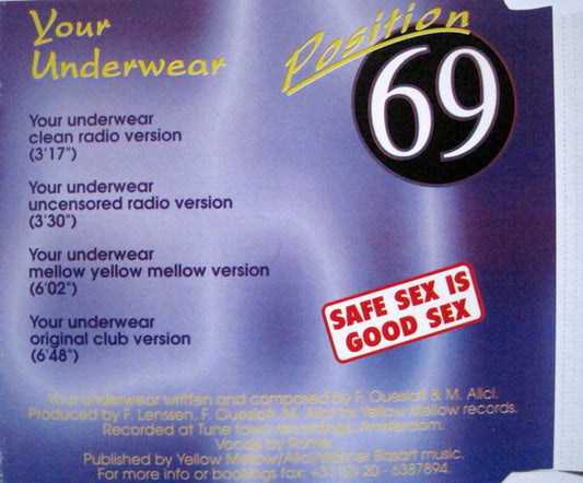 Position 69 : Your Underwear (CD, Maxi)