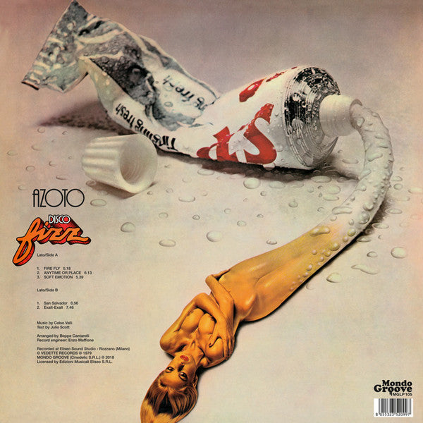 Azoto : Disco Fizz (LP, Album, Ltd, RE)