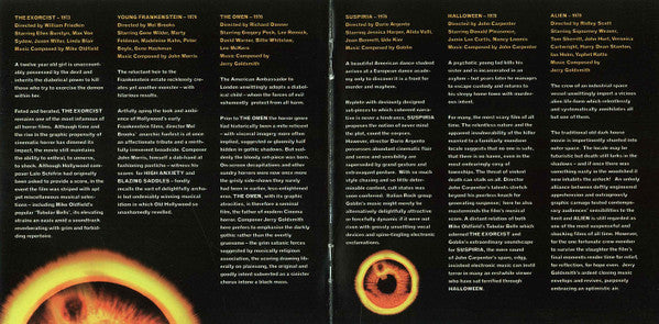 Dimitri Tiomkin, Franz Waxman, Carl Davis (5), James Bernard (2), Brian Easdale, Gerard Schurmann : A History Of Horror From Nosferatu To The Sixth Sense (2xCD)