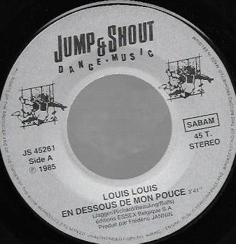 Louis Louis (2) : En Dessous de Mon Pouce (7", Single)
