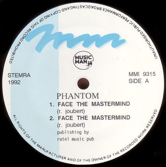 Phantom : Face The Mastermind (12")