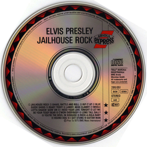 Elvis Presley : Jailhouse Rock (CD, Comp)