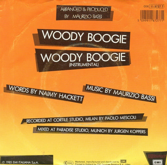 Baltimora : Woody Boogie (7", Single)