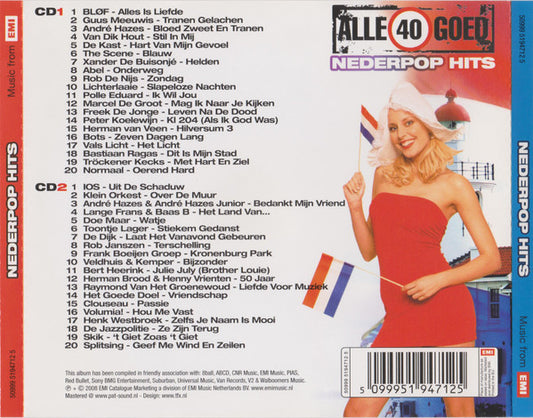 Various : Alle 40 Goed Nederpop Hits (2xCD, Comp)
