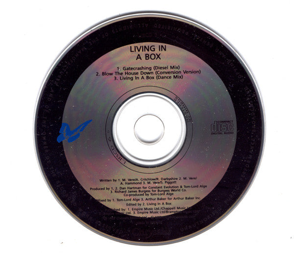 Living In A Box : Gatecrashing (CD, Single)