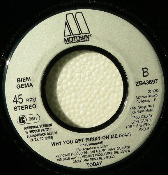Today : Why You Get Funky On Me (7")