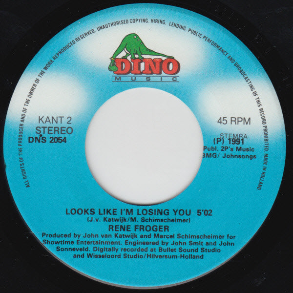 René Froger : Still On Your Side (7", Single)