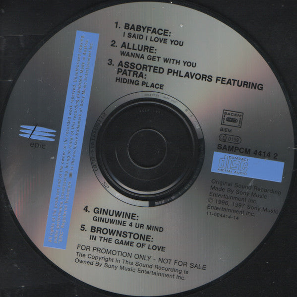 Allure (3) : Allure (CD, Album + CD, Promo, Smplr + Ltd)