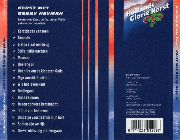 Benny Neyman : Kerst Met Benny Neyman (CD, Comp)