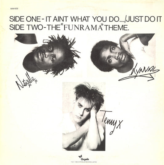Fun Boy Three With Bananarama : It Aint What You Do.... /Just Do It (Extended Version) (12")