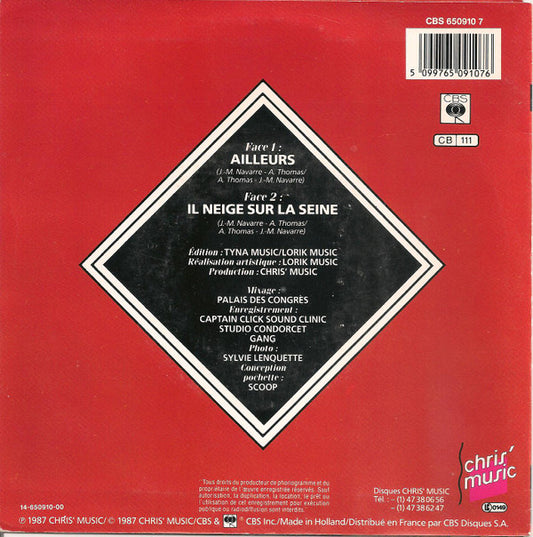 Alain Thomas : Ailleurs (7", Single)