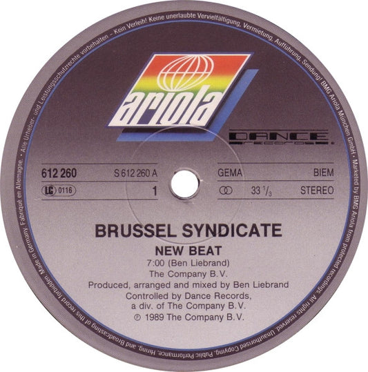 Brussel Syndicate : New Beat (12")