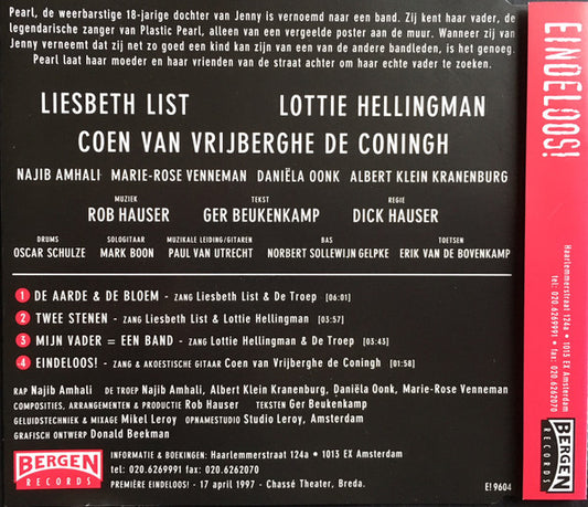 Various : Eindeloos! Heavypoplovestoryrapmusical (CD)
