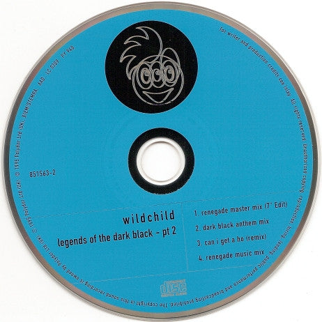 Wildchild : Legends Of The Dark Black - Pt2 (CD, Maxi)