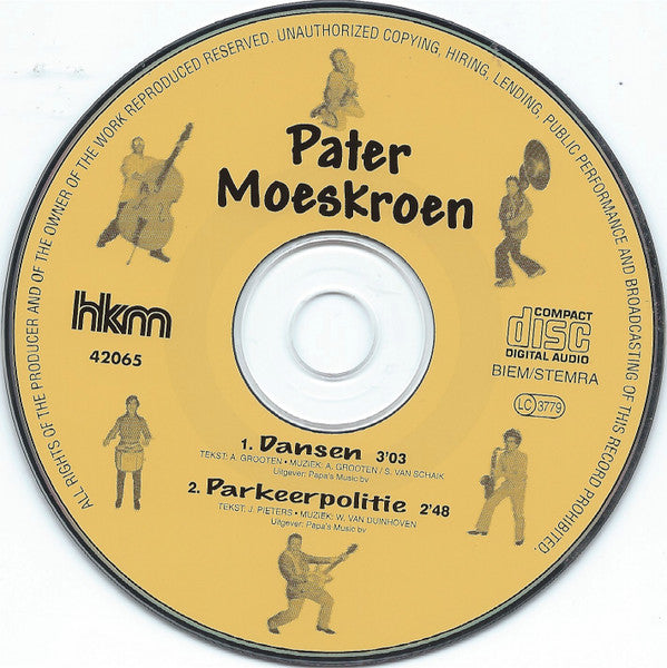 Pater Moeskroen : Dansen (CD, Single)