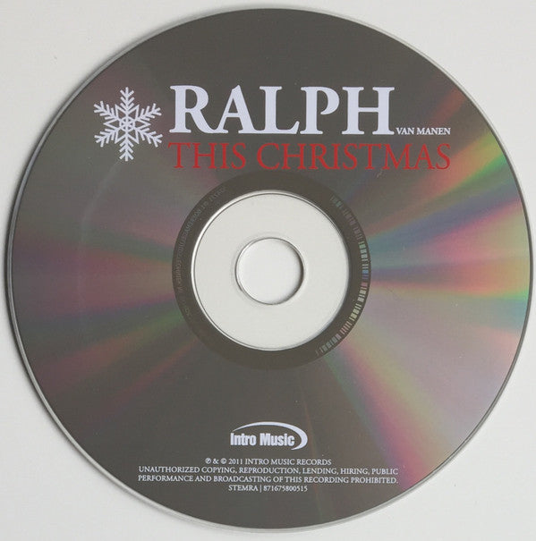 Ralph Van Manen : This Christmas (CD, Album)