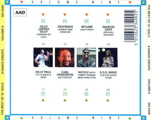 Various : Best Of 12 Inch Gold (Volume 9) (CD, Comp)