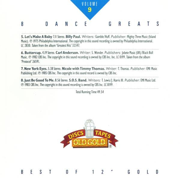 Various : Best Of 12 Inch Gold (Volume 9) (CD, Comp)