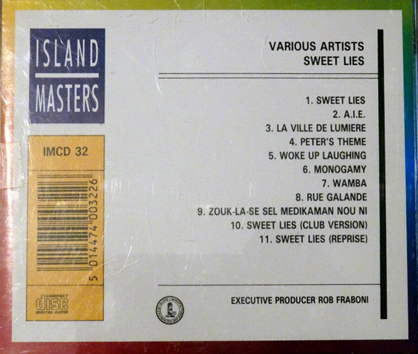 Various : Sweet Lies (Original Motion Picture Soundtrack) (CD, Album, RE)