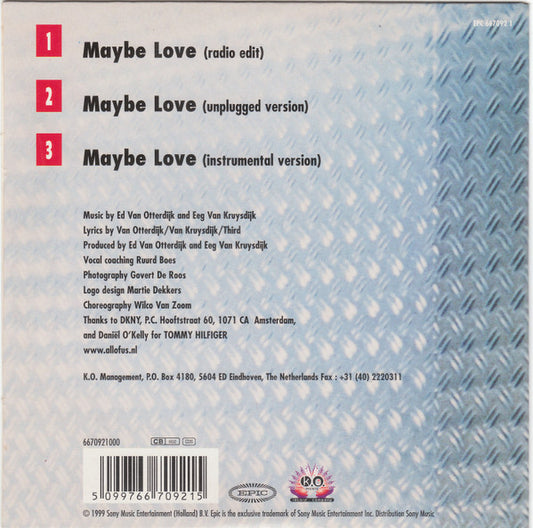 All Of Us (3) : Maybe Love (CD, Maxi)