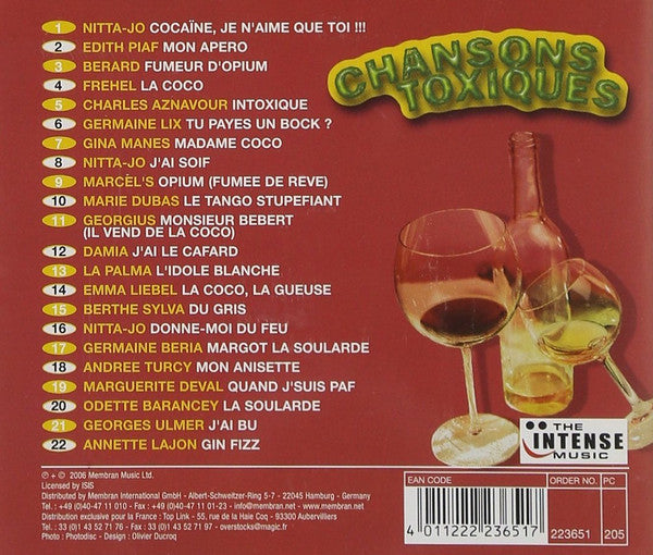 Various : Chansons Toxiques (CD, Comp)