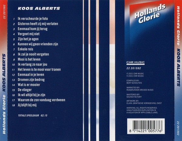 Koos Alberts : Koos Alberts (CD, Comp)