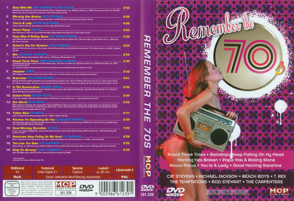 Various : Remember The 70s (2xDVD-V, PAL + Box)