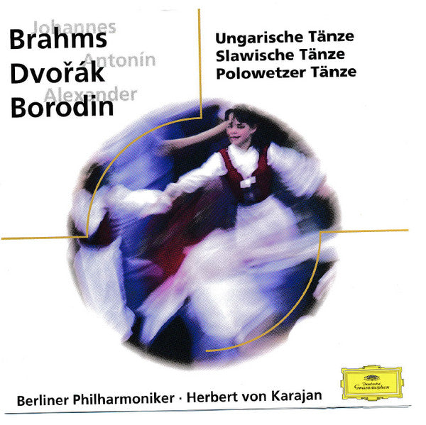 Johannes Brahms, Antonín Dvořák, Alexander Borodin, Berliner Philharmoniker, Herbert von Karajan : Ungarische Tänze - Slawiche Tänze - Polowetzer Tänze (CD, Comp)