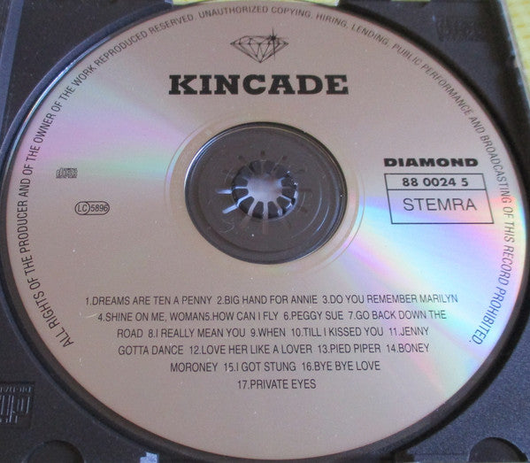 Kincade : Diamond Star Collection (CD, Comp)