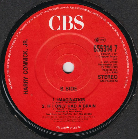 Harry Connick, Jr. : It Had To Be You (7", EP, Single, gat)