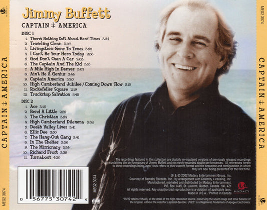 Jimmy Buffett : Captain America (2xCD, Comp, RE, RM)