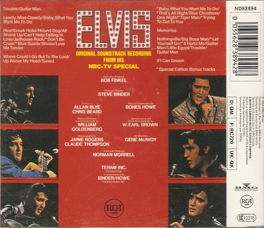 Elvis Presley : NBC-TV Special (CD, Album, RE, S/Edition)