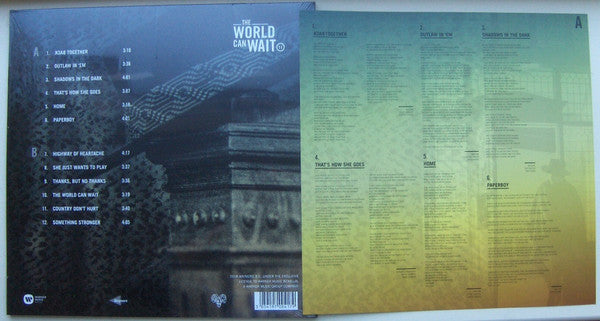 Waylon (3) : The World Can Wait (LP, Album, Gol)