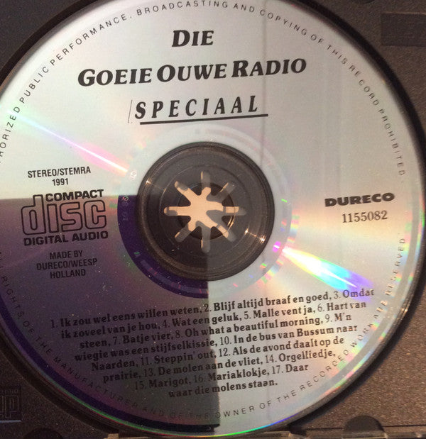 Various : Die Goeie Ouwe Radio (CD, Comp)