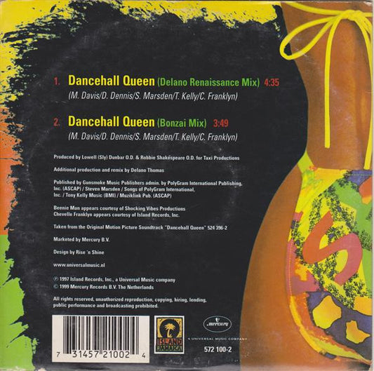 Beenie Man Featuring Chevelle Franklyn : Dancehall Queen (CD, Single)