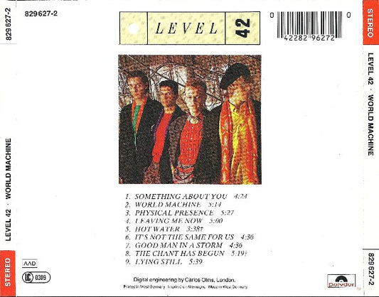 Level 42 : World Machine (CD, Album, US-)