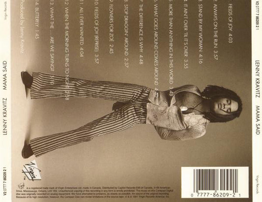 Lenny Kravitz : Mama Said (CD, Album)