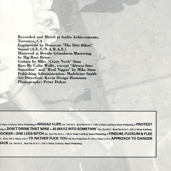 N.W.A. : Efil4zaggin (CD, Album)