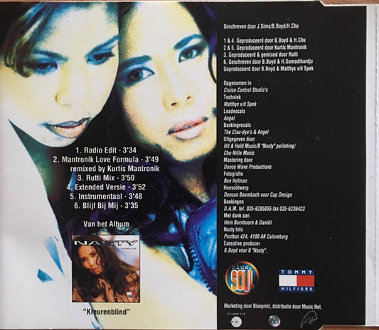 Nasty : Stapelgek Op Jou (CD, Maxi)