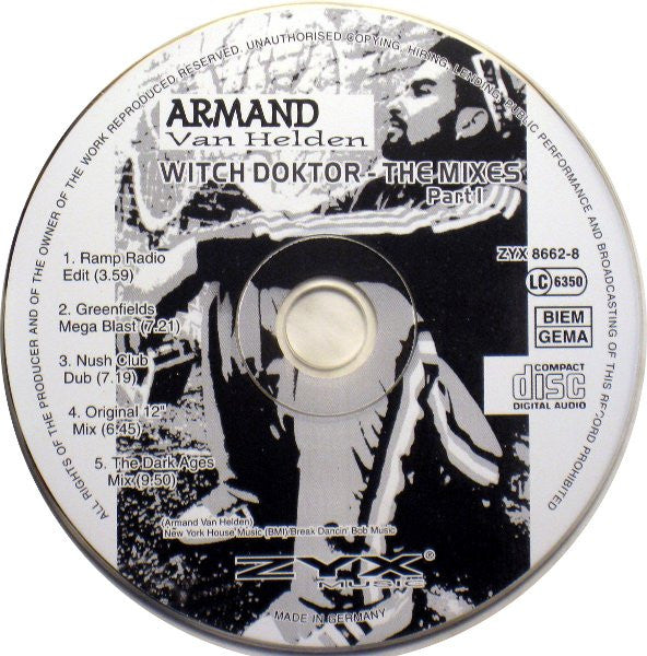 Armand Van Helden : Witch Doctor (The Mixes Part 1) (CD, Maxi, CD1)