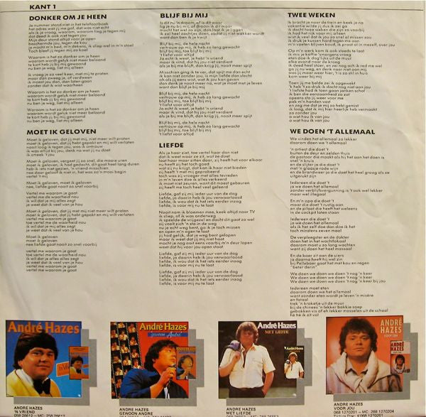 André Hazes : Jij En Ik (LP, Album)