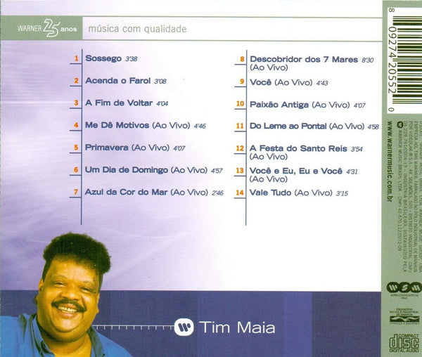 Tim Maia : Warner 25 Anos (CD, Comp)