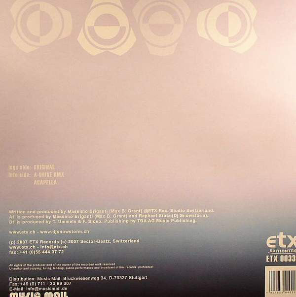 DJ Snowstorm : Snowstorm (12")