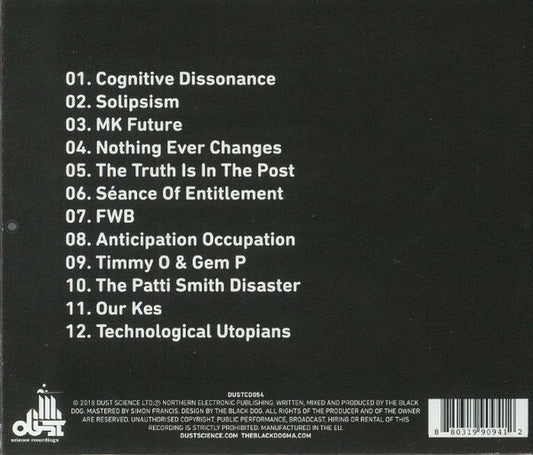 The Black Dog : Post -Truth (CD, Album)